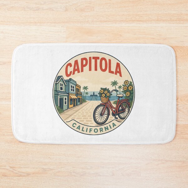 Item preview, Capitola California: Retro Bike designed and sold by CircinusStore.