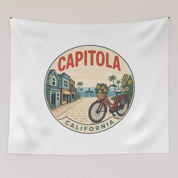 Item preview, Capitola California: Retro Bike designed and sold by CircinusStore.