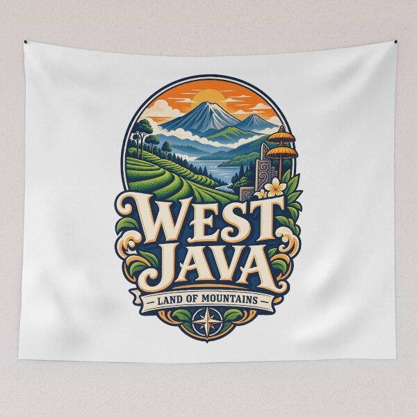 Item preview, West Java Land of Mountains designed and sold by Ahsacom.