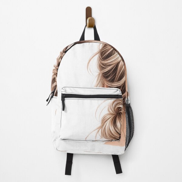 Item preview, Messy Bun Beauty | Elegant Back View Hairstyle designed and sold by CalmMandala.
