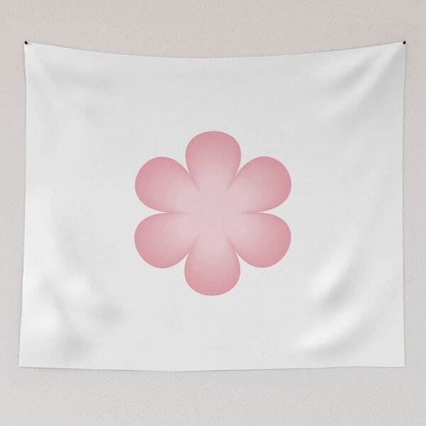 Item preview, Geometric Volumetric Flower. Isolated Blossom 3D form Pink bud for modern design. Figure with petal designed and sold by Dynamisa.