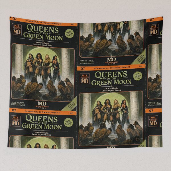 Item preview, Queens of the Green Moon – Retro Fantasy RPG designed and sold by obstinator.