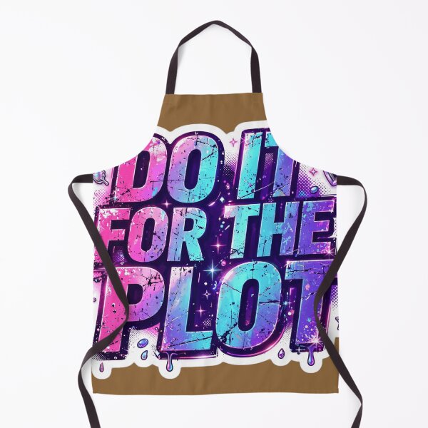 Item preview, Do It For The Plot Y2K Neon Sticker designed and sold by ChinzorigBAY.
