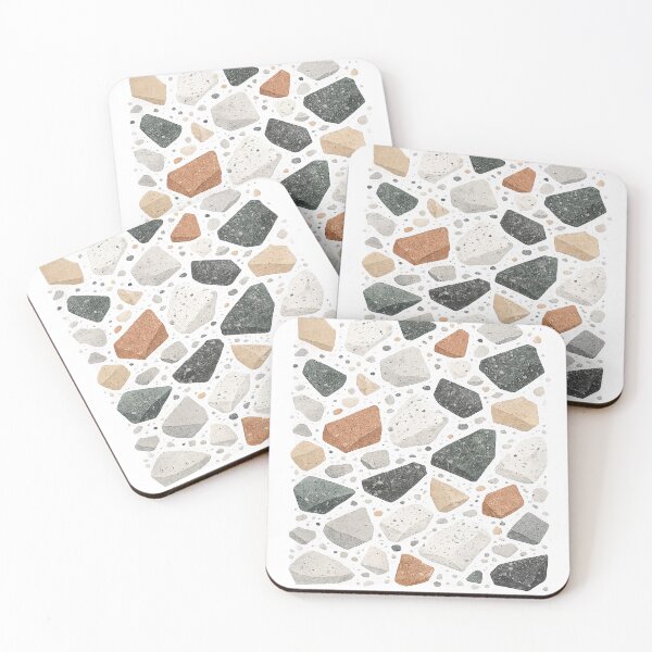 Item preview, Modern Terrazzo | Contemporary Stone Fragment Wall Art designed and sold by rigelcreation.