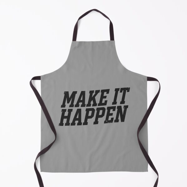 Item preview, Make It Happen (Soft Black Text) - Motivational Workout & Entrepreneur Quote designed and sold by RetroNeon.