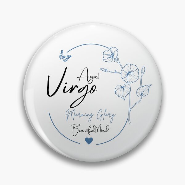 Item preview, August Virgo Morning Glory | Beautiful Mind Zodiac Design designed and sold by FlareCraftStudio.