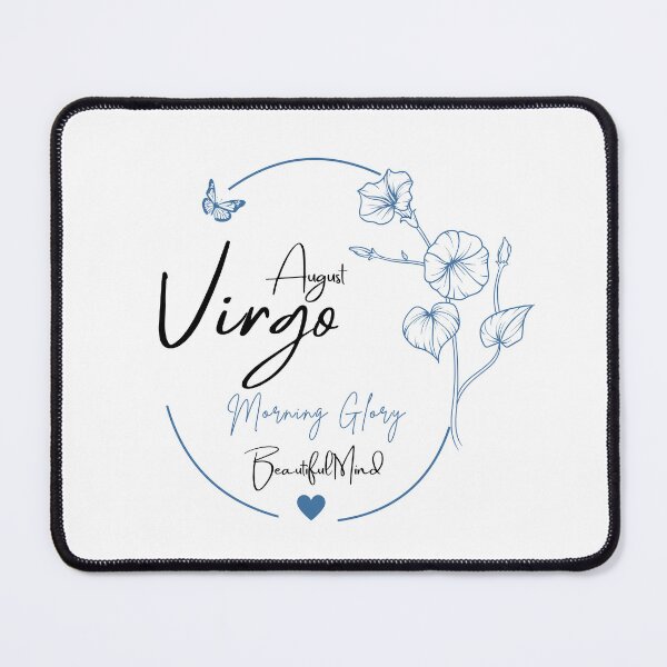 Item preview, August Virgo Morning Glory | Beautiful Mind Zodiac Design designed and sold by FlareCraftStudio.