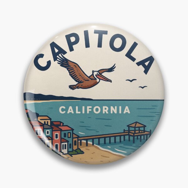 Item preview, Capitola California: Pelican Coast designed and sold by CircinusStore.