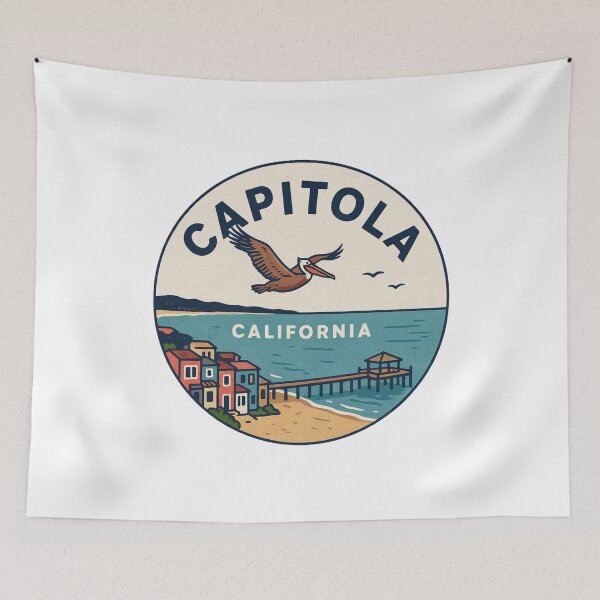Item preview, Capitola California: Pelican Coast designed and sold by CircinusStore.