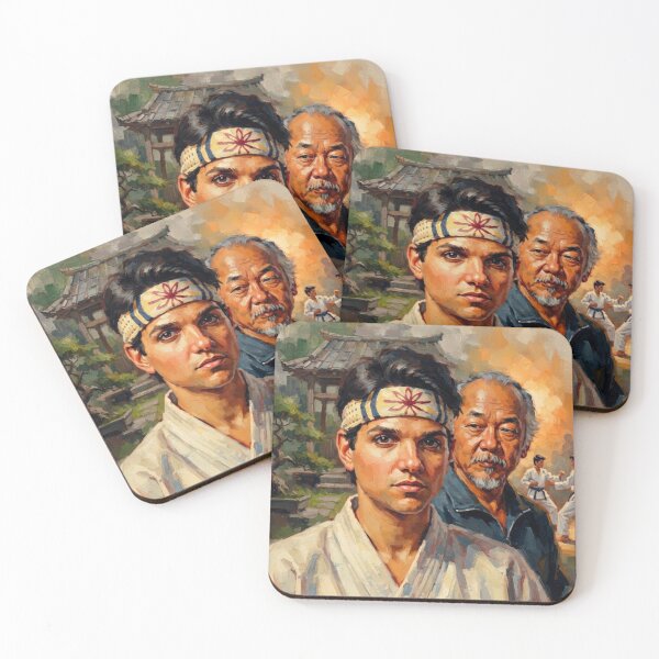 Aperçu de l'œuvre Hommage artistique à Karate Kid créée et vendue par Art's Diner.