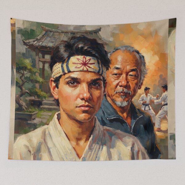 Artikelvorschau, Karate Kid – Kunsthommage entworfen und verkauft von Art's Diner.