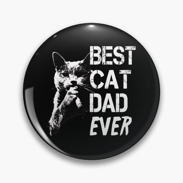Item preview, Best Cat Dad Ever Cigar Cat Funny Graphic Design designed and sold by GiaoCalonas.