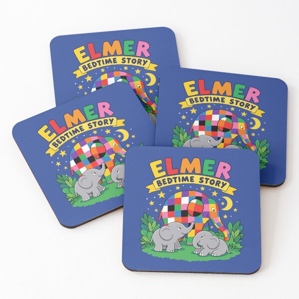 Item preview, Elmer Bedtime Story Night Adventure designed and sold by HappyToons Shop.