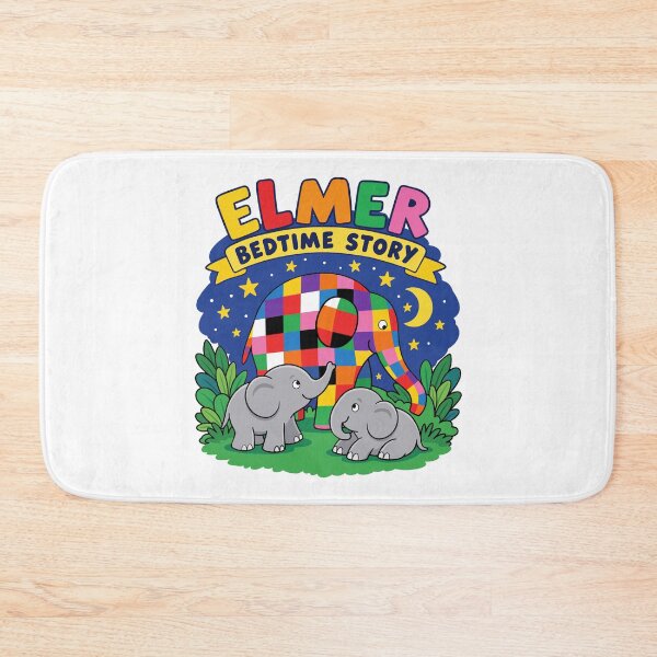 Item preview, Elmer Bedtime Story Night Adventure designed and sold by HappyToons Shop.