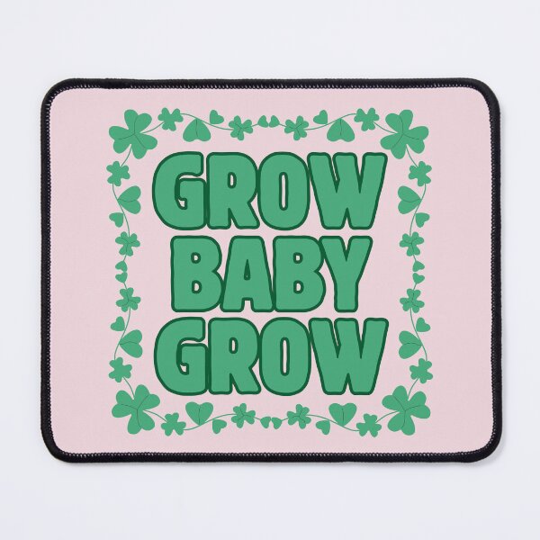 Item preview, Grow Baby Grow Lucky Clover Pregnancy Announcement Design designed and sold by Rocklights.