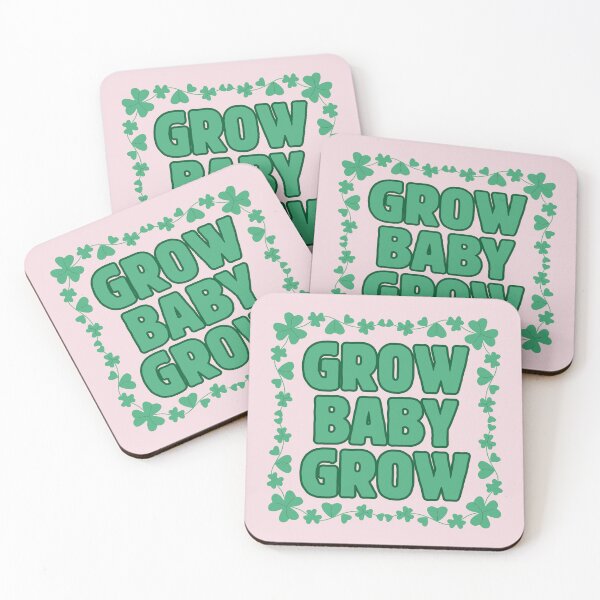 Item preview, Grow Baby Grow Lucky Clover Pregnancy Announcement Design designed and sold by Rocklights.