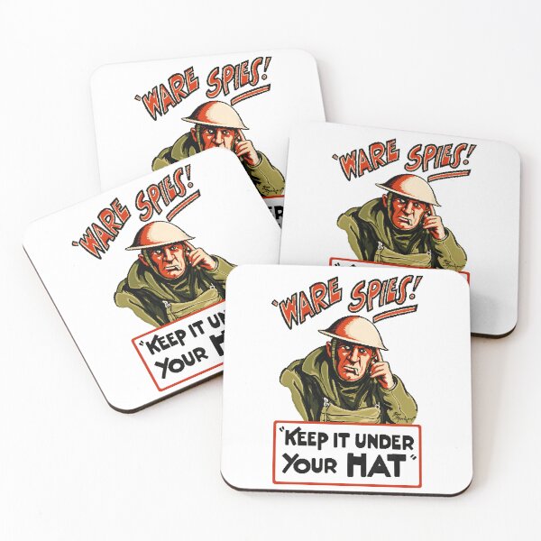 Item preview, Pixel Art Ware Spies Keep It Under Your Hat designed and sold by aigcx.