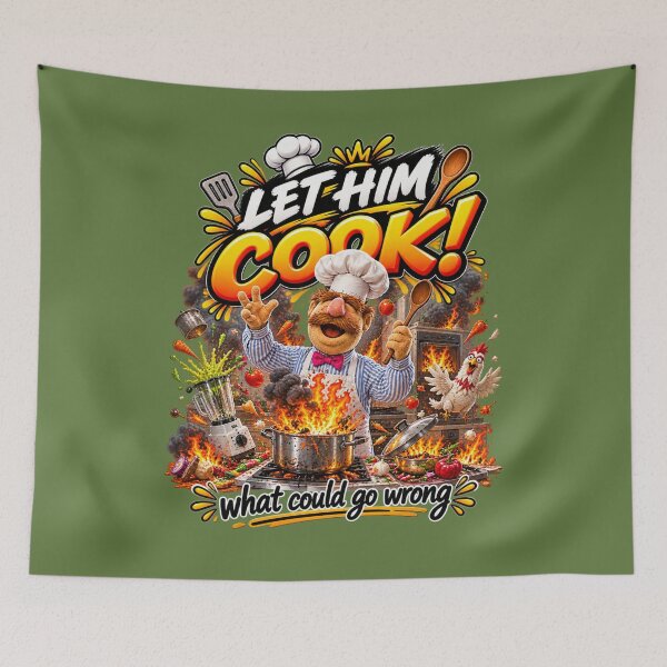 Item preview, Let him cook - Swedish chef designed and sold by LaffinLair.
