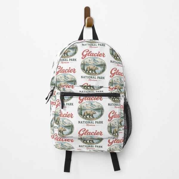 Item preview, Glacier National Park Montana Bear Mountain Nature Vintage designed and sold by lorna-saway.