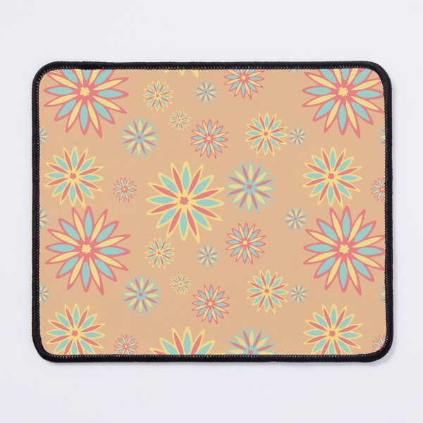 Item preview, Pastel retro floral seamless pattern designed and sold by prapapon.