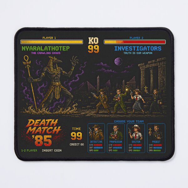 Item preview, Nyarlathotep Death Match ’85 – Retro Arcade Horror designed and sold by obstinator.
