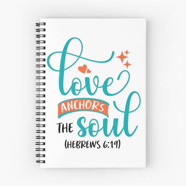Item preview, Love Anchors the Soul Christian Faith | Tshirt, sticker, mug and tattoo | Hebrews 6:19 designed and sold by Billium Halder.
