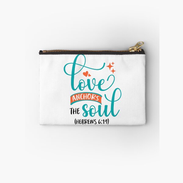Item preview, Love Anchors the Soul Christian Faith | Tshirt, sticker, mug and tattoo | Hebrews 6:19 designed and sold by Billium Halder.