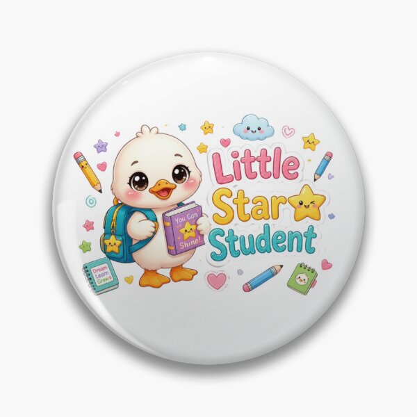 Item preview, Little Star Student Duck designed and sold by Alaakadry800.
