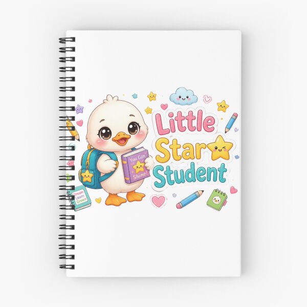 Item preview, Little Star Student Duck designed and sold by Alaakadry800.