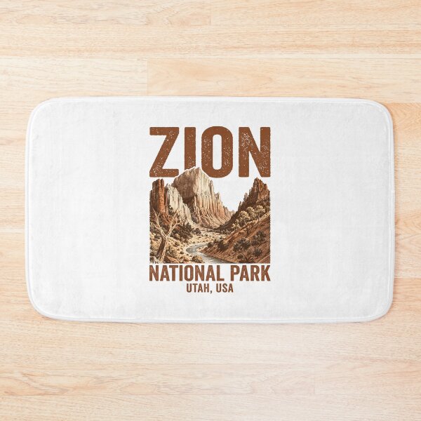 Item preview, Zion National Park Utah Vintage designed and sold by lorna-saway.