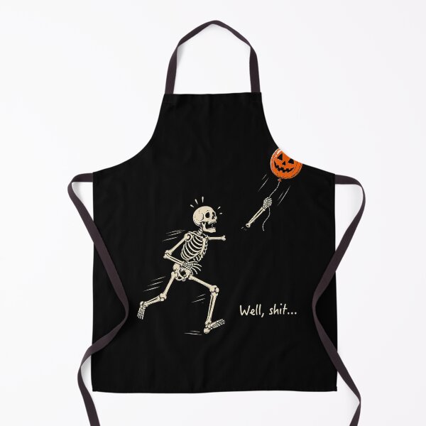 Item preview, Skeleton Lost Balloon Funny Halloween Retro Saying designed and sold by Khescoiu.