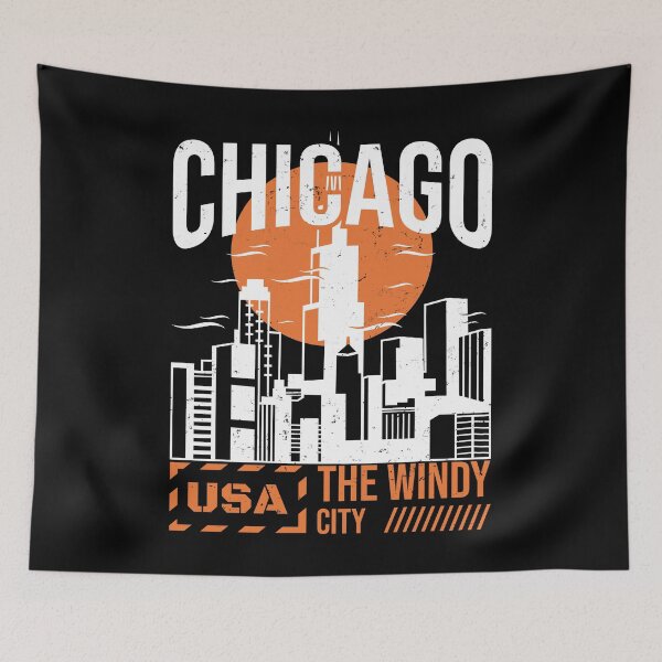 Item preview, Chicago | USA | The Windy City designed and sold by Qudkin.