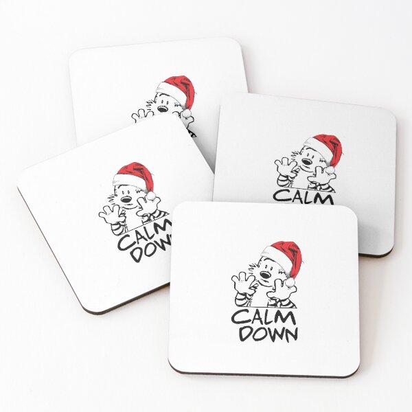 Item preview, CALVIN AND HOBBES CALM DOWN designed and sold by andlesslove.