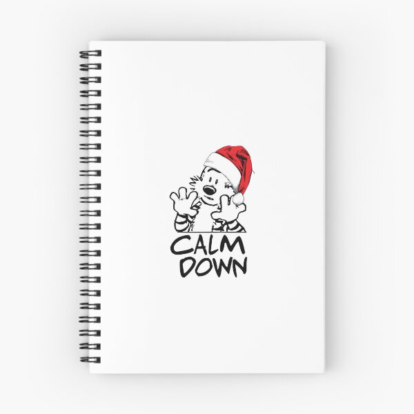 Item preview, CALVIN AND HOBBES CALM DOWN designed and sold by andlesslove.