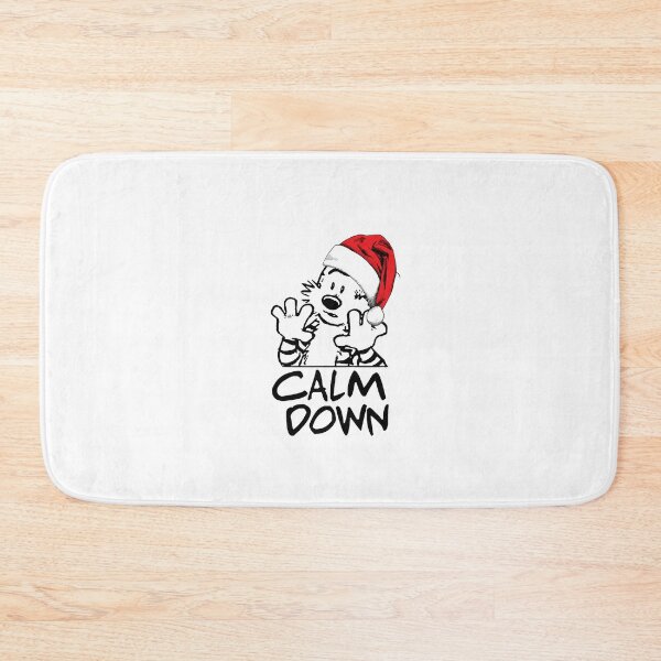 Item preview, CALVIN AND HOBBES CALM DOWN designed and sold by andlesslove.