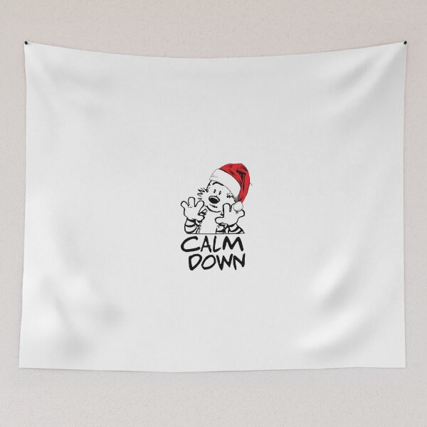 Item preview, CALVIN AND HOBBES CALM DOWN designed and sold by andlesslove.
