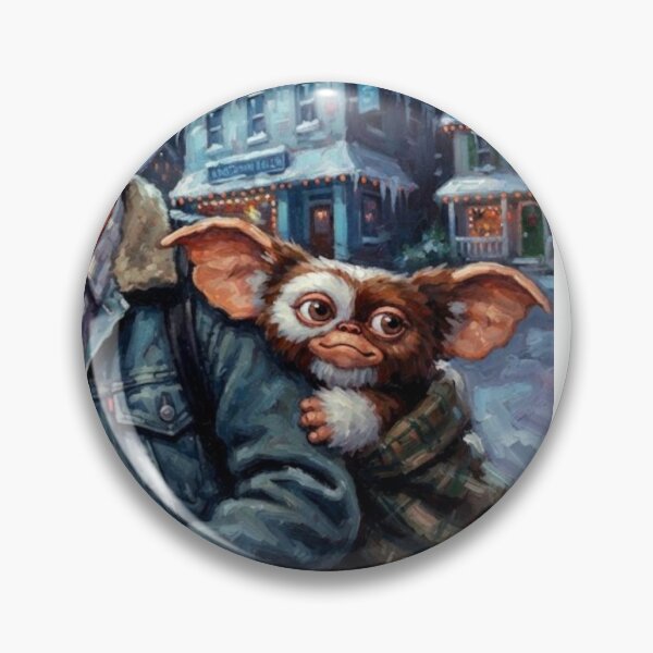 Item preview, Gremlins Snowy Town Fine Art Tribute designed and sold by Art's Diner.