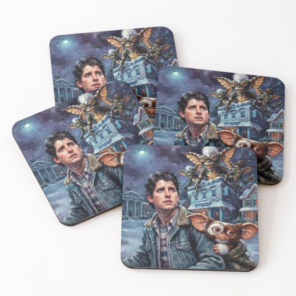 Item preview, Gremlins Snowy Town Fine Art Tribute designed and sold by Art's Diner.