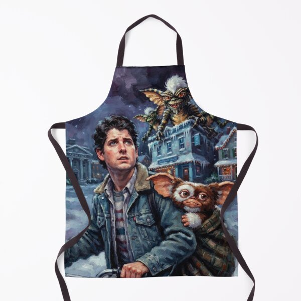 Item preview, Gremlins Snowy Town Fine Art Tribute designed and sold by Art's Diner.