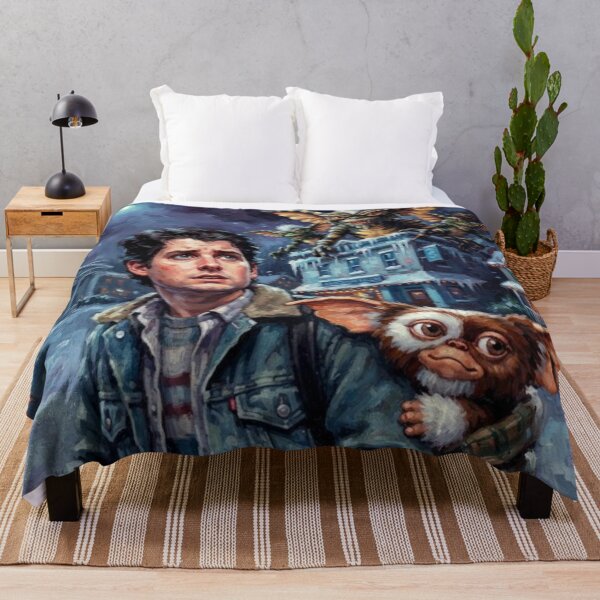 Item preview, Gremlins Snowy Town Fine Art Tribute designed and sold by Art's Diner.