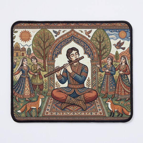 Item preview, Music, people and animals are intertwined in an ornament-rich world. designed and sold by Sigtrix.