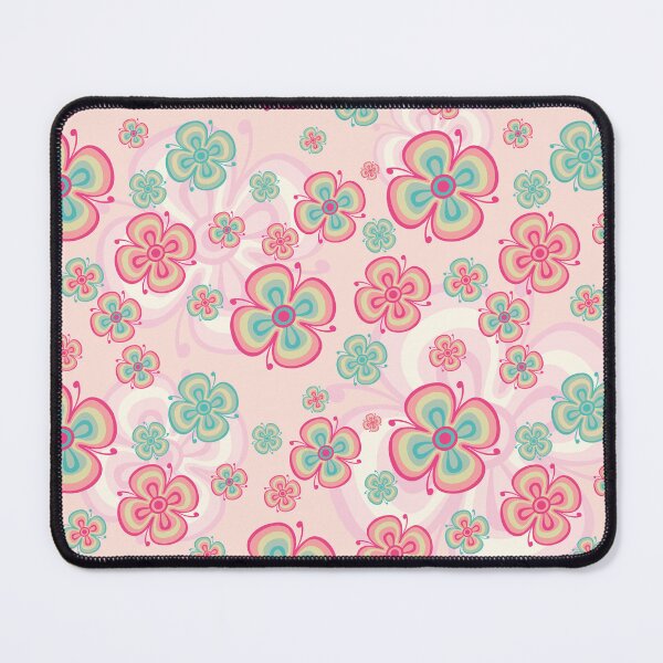 Item preview, Pastel retro floral seamless pattern background designed and sold by prapapon.