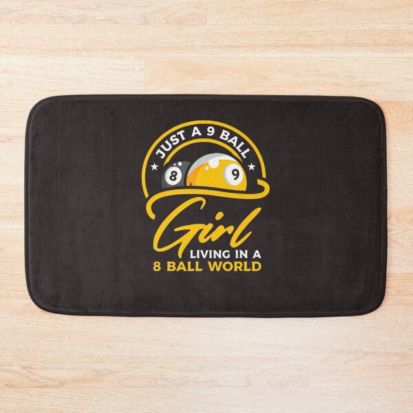 Item preview, 9 Ball Girl Living In 8 Ball World  Pool Snooker Billiards 121 designed and sold by BRBDesignsCo.