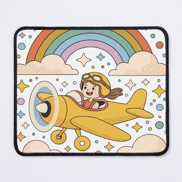 Item preview, Rainbow Sky Pilot Adventure designed and sold by dtguess.