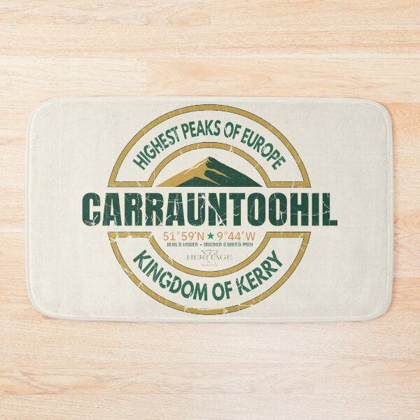 Item preview, Carrauntoohil Ireland Mountain Badge | European Heritage Series-LBG designed and sold by N72 Heritage.