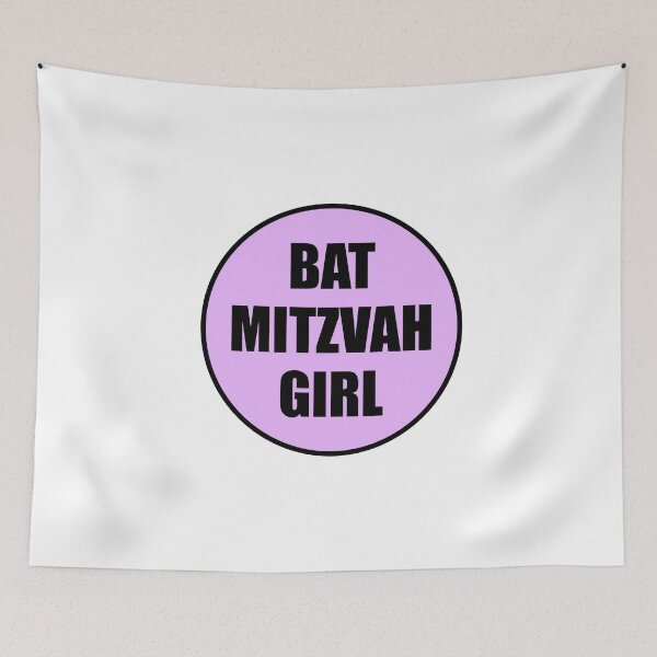 Item preview, BAT MITZVAH GIRL  designed and sold by Inspirationmotivation.