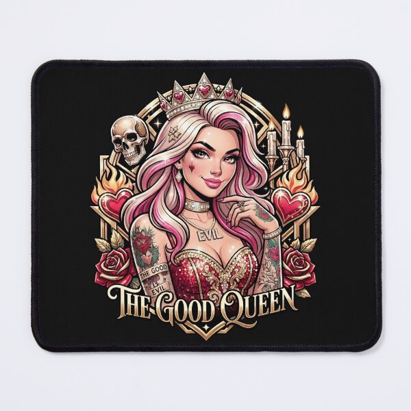 Item preview, Blonde Princess Wearing Heart Crown designed and sold by Voodoo Store Paranormal Collections.