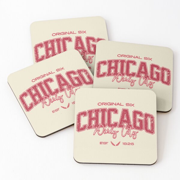 Item preview, Chicago Hockey Vintage 1926 Retro Ice Hockey Sports Streetwear Design designed and sold by Red-since-1892.
