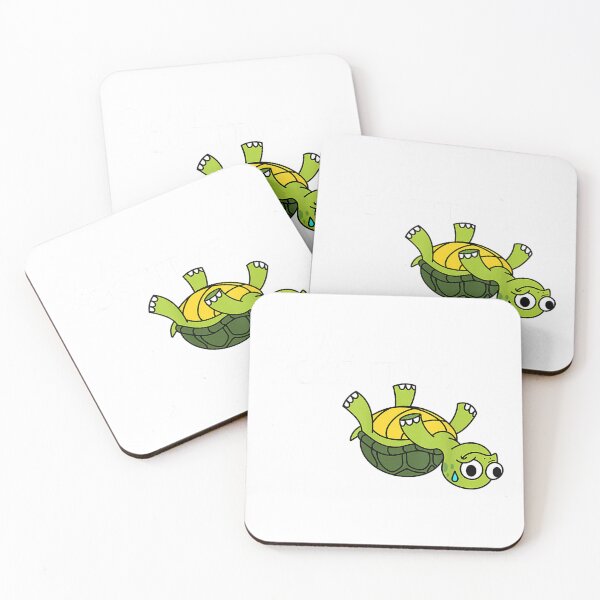 Item preview, Funny Graphic Novelty - Stay Positive Upside Down Turtle T-Shirt designed and sold by gidget-gadget.
