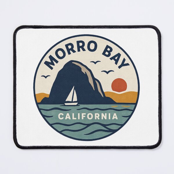 Item preview, Morro Bay California: Sunset Sailboat designed and sold by CircinusStore.